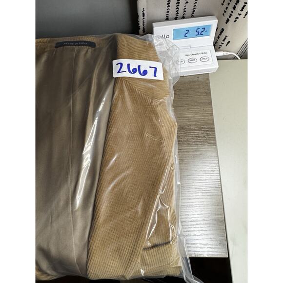 Lands End Mens 42R Classic Corduroy Blazer 100% Cotton 2 Button Jacket Camel Tan - Picture 16 of 16